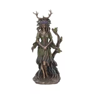 Nemesis Now Lady of the Forest Figurine Bronze Celtic Pagan Goddess Flidais - Picture 1 of 7