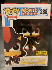 Funko Pop # 288 Sonic The Hedgehog Shadow With Chao Hot Topic Exclusive