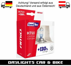 H7 LumiTec LIMITED 130% mehr Licht 12V POWER Halogen Scheinwerfer Lampen E1 Neu - Bild 1 von 3