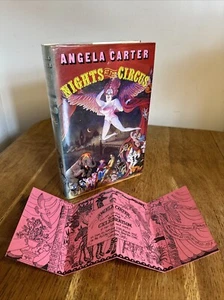 Nights at the Circus by Angela Carter 1984 UK 1st/1st HB + Invitation Card - Picture 1 of 12