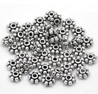 🎀 3 FOR 2 🎀 100 Silver Spacer Beads For Jewellery Making Different Styles