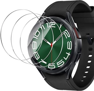 3X Hartglas für Samsung Galaxy Watch 6 Classic 47 mm Panzerfolie Display Schutz - Picture 1 of 6