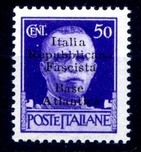 BASE ATLANTICA 1943 - CENTESIMI 50 NUOVO ** MNH - Foto 1 di 1