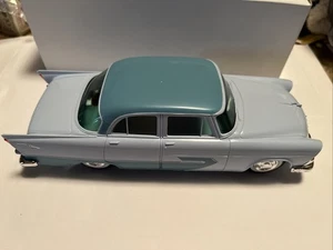 1956 Plymouth Belvedere Plastic Promo Model By Johan 1/25 Scale Powder Blue - Picture 1 of 12
