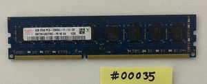 Hynix 4GB 2Rx8 PC3-12800 DDR3-1600MHz non-ECC Unbuffered HMT351U6C-PB - Picture 1 of 2
