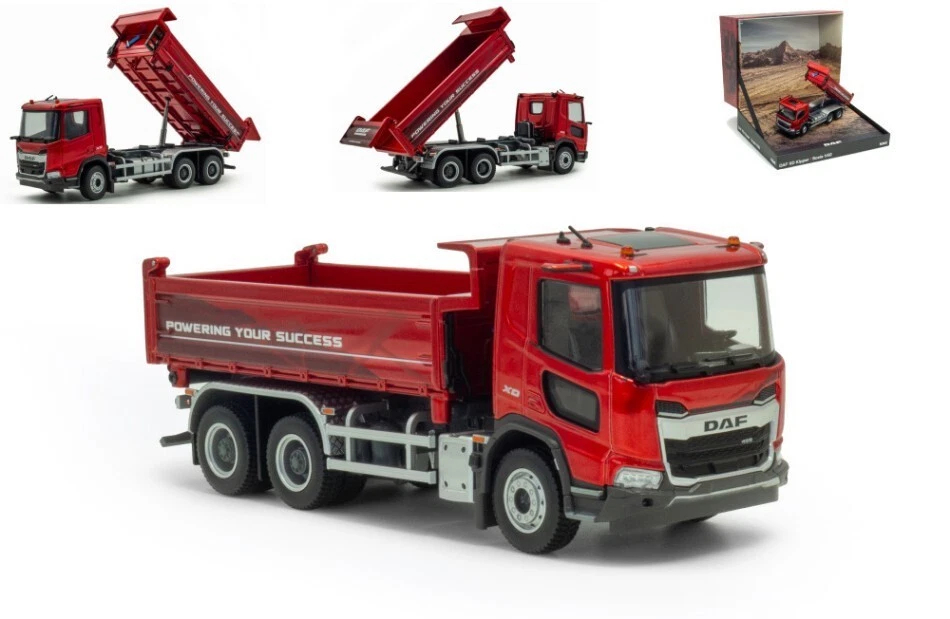 DAF XD KIPPER RED 1:50 - Immagine 1 di 1