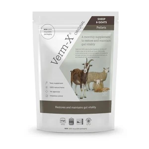 Verm-X Pellet Originale Tutto Naturale per Pecore e Capre. Omologato per l'uso su... - Foto 1 di 3