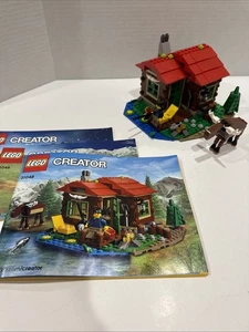 Lego Creator Lakeside Lodge (31048) 100% Completo con Manual, Minifigura Sin Caja - Imagen 1 de 8