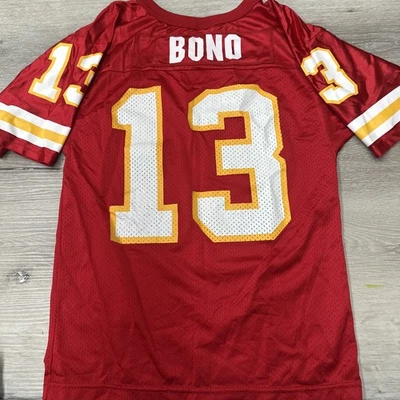 Camiseta de fútbol americano Wilson Steve Bono Kansas City Chiefs NFL juvenil mediana 10-12 Foto 1 de 4