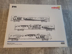 Märklin 4393 - Wagen Set - S.-Bahn Coca Cola - Sehr  Guter Zustand - S048-02 - Bild 1 von 4