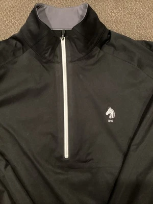 Philadelphia Country Club Footjoy Hydroknit Half Zip Jacket Mens L Excell Cond - Image 1 of 4