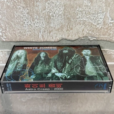 White Zombie Astro-Creep: 2000 Cassette Tape Korea Release READ Foto 1 de 4