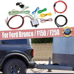 For Ford Bronco Trailer Hitch Wiring HarnessTow Connector Harness Assembly 4Pin - Picture 1 of 10