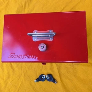 Snap-on KRA-65C Vintage Red Metal Tool Box Locking with Key [Unused] - Picture 1 of 20