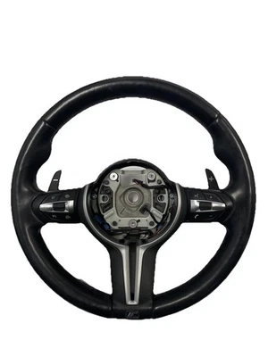 2015 BMW M4 F82 OEM M Sport Leather Steering Wheel 32307847607 F80 M3 F30 F32 - Image 1 of 4