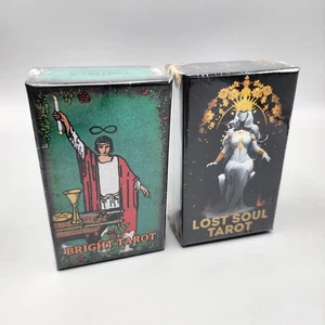 Helles Tarot Bastelkarten Tarot Deck + Verlorene Seele Tarot Deck Lot / NEU - Bild 1 von 6