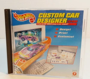 Vtg Mattel Hot Wheels Custom Car Designer CD-ROM - Bild 1 von 3
