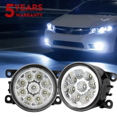 2 luces antiniebla LED luces de conducción del parachoques delantero para BMW Z4 2.5i 2003 2004 2.5L Foto 1 de 4