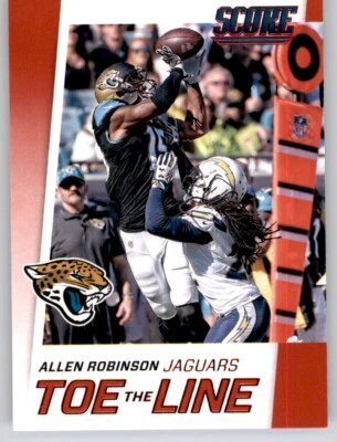 2016 Score Toe The Line Red Foil Allen Robinson Insert Parallel Jaguars #11 - Image 1 of 2