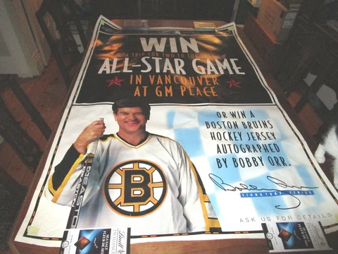 1998 General Motors Bobby Orr Dealership Display Poster 40 x 60 inches Cover