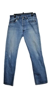 Levis 501xx Jeans 34/34 Etiqueta 32x33 Medido Hombre Hecho en EE. UU. - Imagen 1 de 4