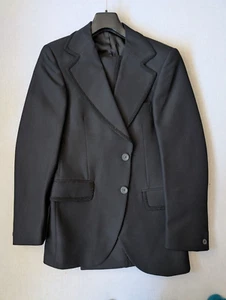V12 John Collier Men's 2pcs Vintage Suit Jacket 34S Trousers 30 31 - Picture 1 of 2