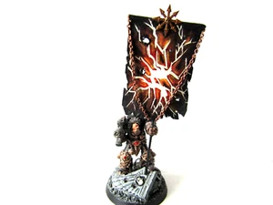 A30 WARHAMMER 40K CHAOS SPACE MARINE ARMY - TERMINATOR CAPTAIN OOP METAL - Picture 1 of 6