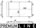 Mahle LCV Aircon condenser PREMIUM LINE - AC487000P