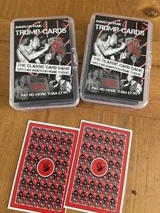 2 SETS - Anarcho Punk Trump Cards, 36 Colour and BW Cards - Crass, Poisons, Flux - Picture 1 of 6