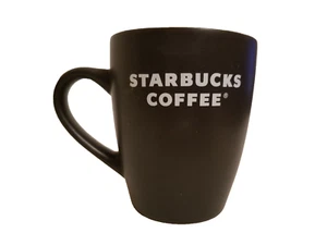 Taza de café Starbucks: marrón con interior crema y letras blancas: 12 oz (2008) - Imagen 1 de 6