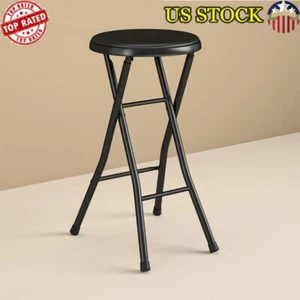 Stylish Comfortable Non-Slip Folding Stool Versatile Portable Home Outing - Picture 1 of 10