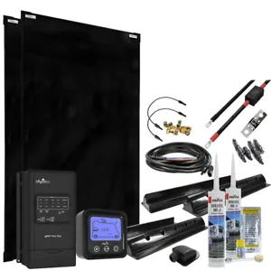 Solar Panel Motorhome 310W 30A MPPT DUO Charge Controller OLP Offgridtec MobileBlack L - Picture 1 of 7