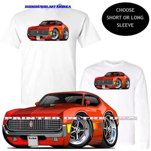 Ford Torino 1970 Model DigiRods / Koolart Cartoon Muscle Car T Shirt - Picture 1 of 7