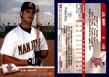 J.R. Hopf 2007 Grandstand Brevard County Manatees #35 Card *AutographDen*
