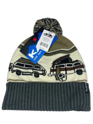 Chapéu gorro algemado KAVU Herschel - Dream Van **NOVO** - Imagem 1 de 4