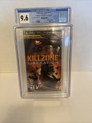 CGC 9.6 A+ - Killzone: Liberation (Sony PSP 2006) FACTORY SEALED! - Image 1 of 4