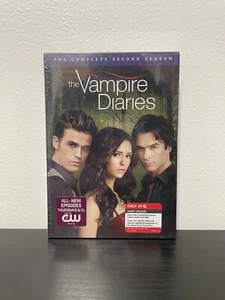 The Vampire Diaries Complete Second Season DVD NEW SEALED 5 Disc Box Set 2011 - Picture 1 of 3
