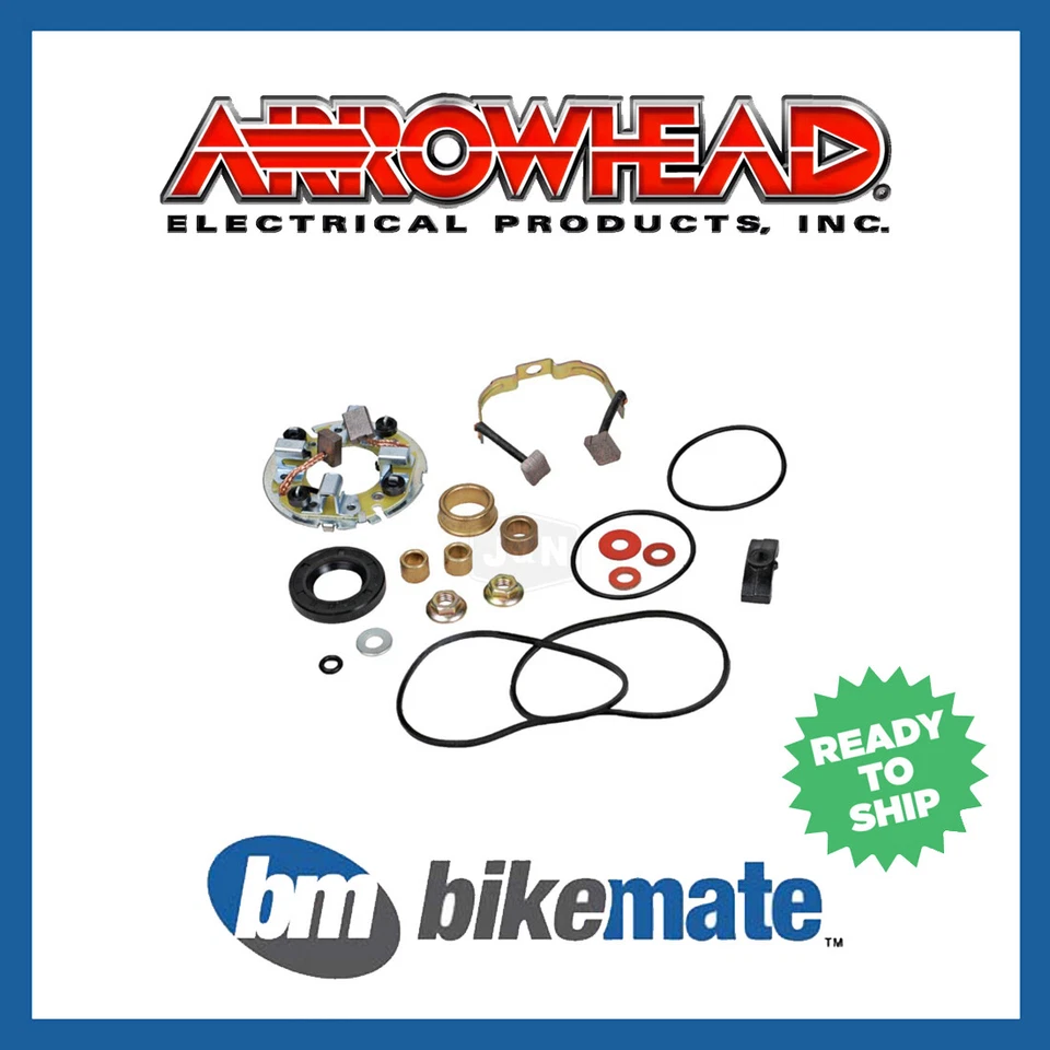 Starter Motor Repair Kit for KAWASAKI KLF 300 Bayou 4x4 1989 1990 1991 - image 1 of 1