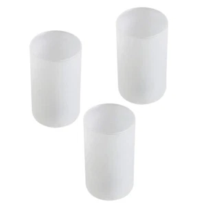 3pcs Clear Frosted Glass Lamp Shade Replacement for Pendant Light Wall Sconce... - Picture 1 of 2