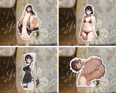 Dr. Stone аниме Yuzuriha Ogawa наклейка виниловая 1-4 бикини ecchi waifu манга - Изображение 1 из 3