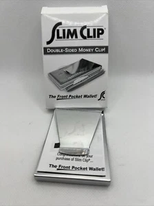 Sealed NIB SLIM MONEY CLIP WALLET Credit Card, Double Sided 30 bills + 6 cards - Picture 1 of 5