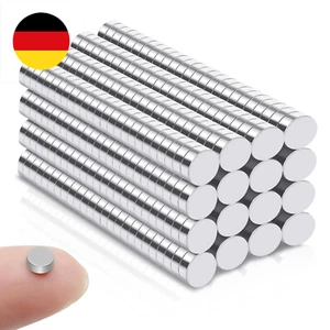 400 Stück Mini Magnete Rund, Kleine Magnete Stark 3x1mm Magnete für Magnettafel, - Bild 1 von 7