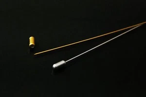 Alfileres de sombrero con tapón de 5" o 6" para encontrar joyas hágalo usted mismo artesanía 12/paquete (oro/plata) - Imagen 1 de 6