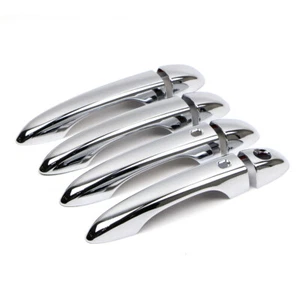 4Pcs Door Handle Cover for 2014-2022 Jeep Cherokee KL Molding Trim W/ Keyless - Imagen 1 de 8