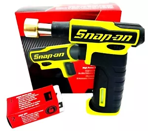 🔥 *NEW* SNAP-ON YELLOW BUTANE GAS TORCH TORCH400Y TORCH400 HIGH POWER NIB! 🔥 - Picture 1 of 4