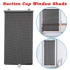 New Retractable Car Front Rear Windshield Sun Shade Window Visor Folding UV Home - Picture 1 of 12
