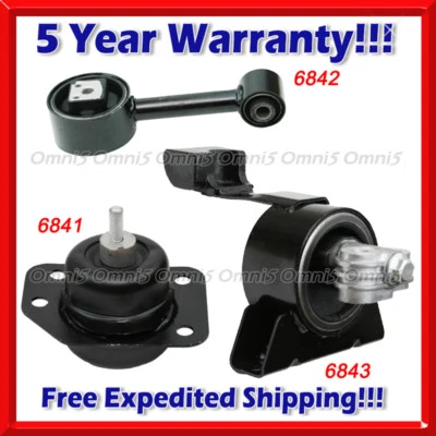 K868 подходит для 04–10 Chevrolet Optra/Suzuki Forenza/Reno крепление двигателя и трансмиссии 2,0 л 3 шт - Изображение 1 из 4