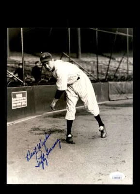 Lefty Gomez JSA Coa Signed 8x10 Photo Autograph Yankees - Image 1 of 2