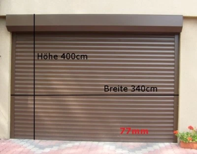 Rolltor NACH MAß bis 3400 x bis 4000mm Carport Garagentor ( Sektionaltor ) - Bild 1 von 4