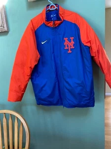 Men’s New York Mets Nike Authentic Collection Dugout Full-Zip Warm Jacket XXL - Picture 1 of 15
